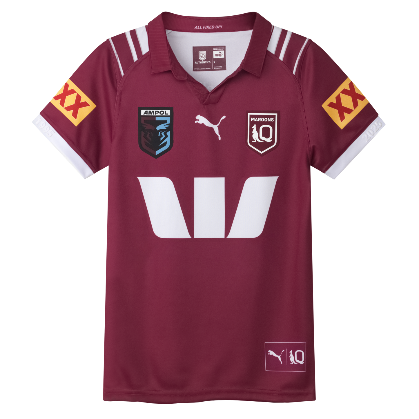 QLD Maroons 2025 Womens Replica Home Jersey