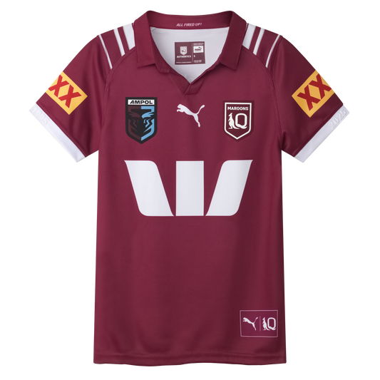 QLD Maroons 2025 Womens Replica Home Jersey