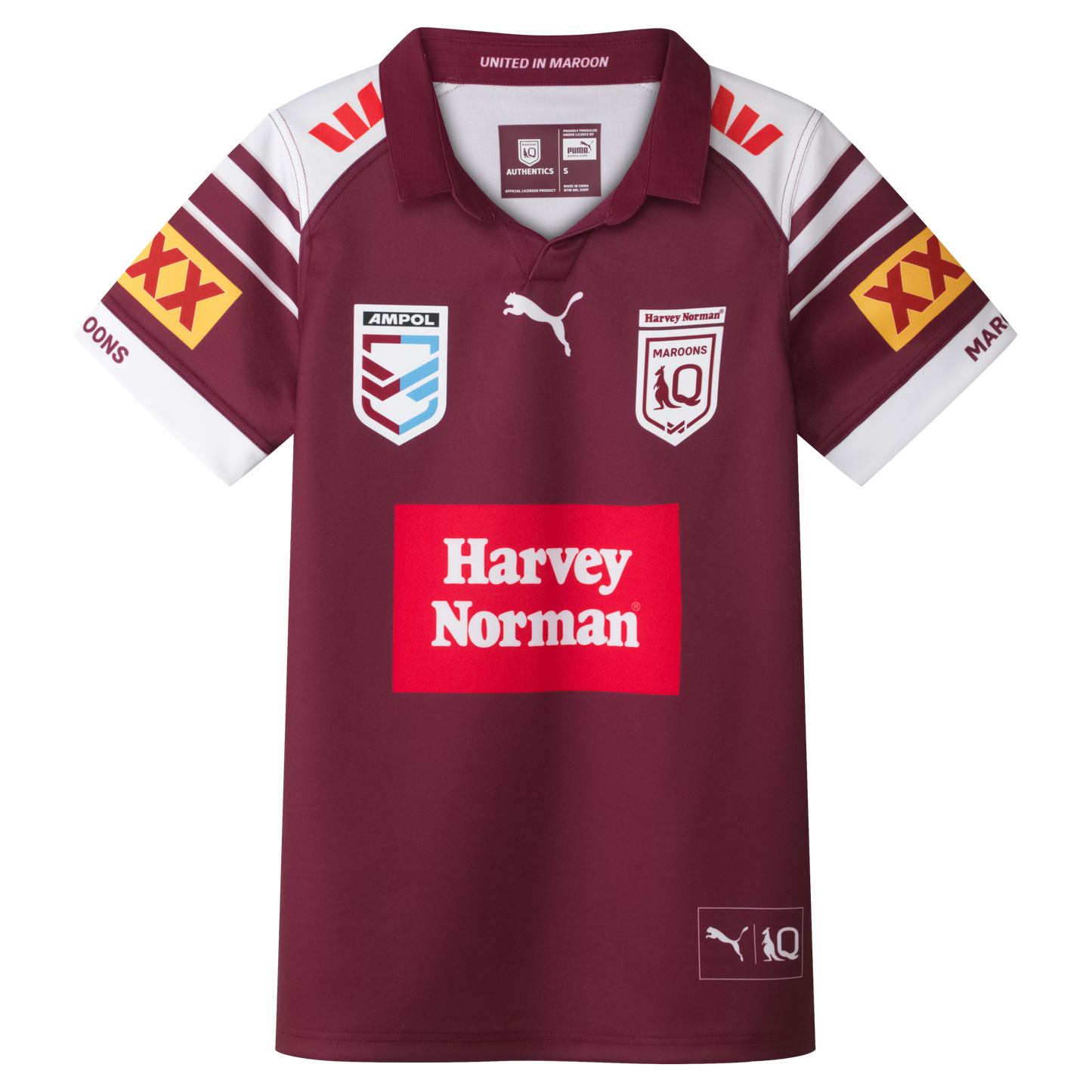 QLD Maroons 2025 WSOO Womens Home Replica Jersey