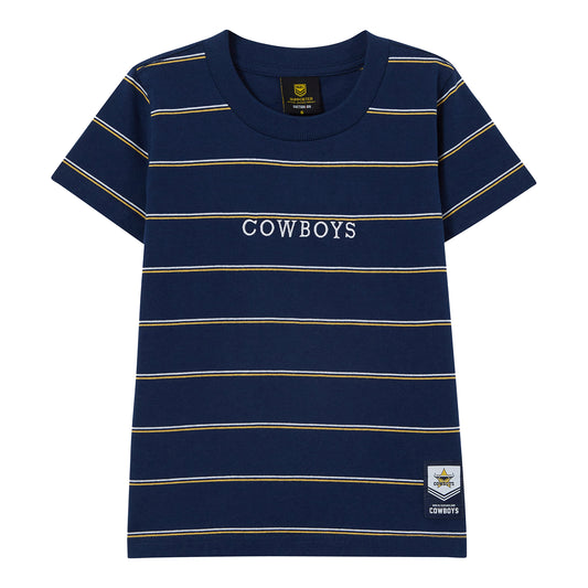 North Queensland Cowboys Kids Club Stripe Tee