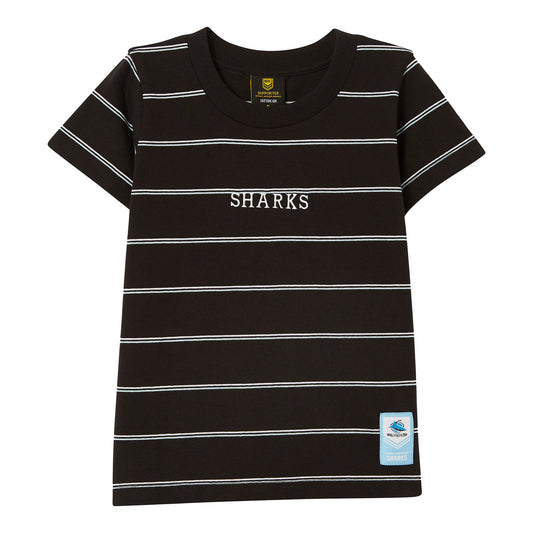 Cronulla-Sutherland Sharks Kids Club Stripe Tee