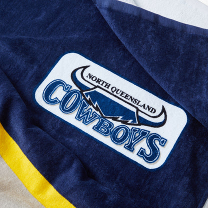 North Queensland Cowboys Retro Beach Towel - View 2