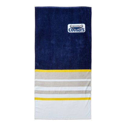 North Queensland Cowboys Retro Beach Towel - View 1