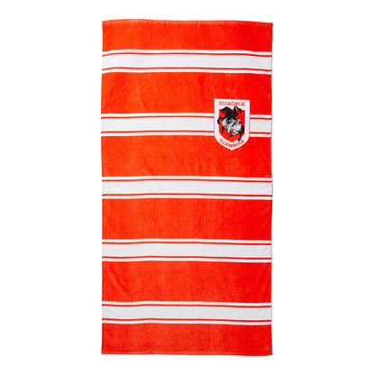 St. George-Illawarra Dragons Retro Beach Towel