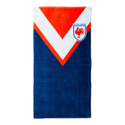 Sydney Roosters Retro Beach Towel