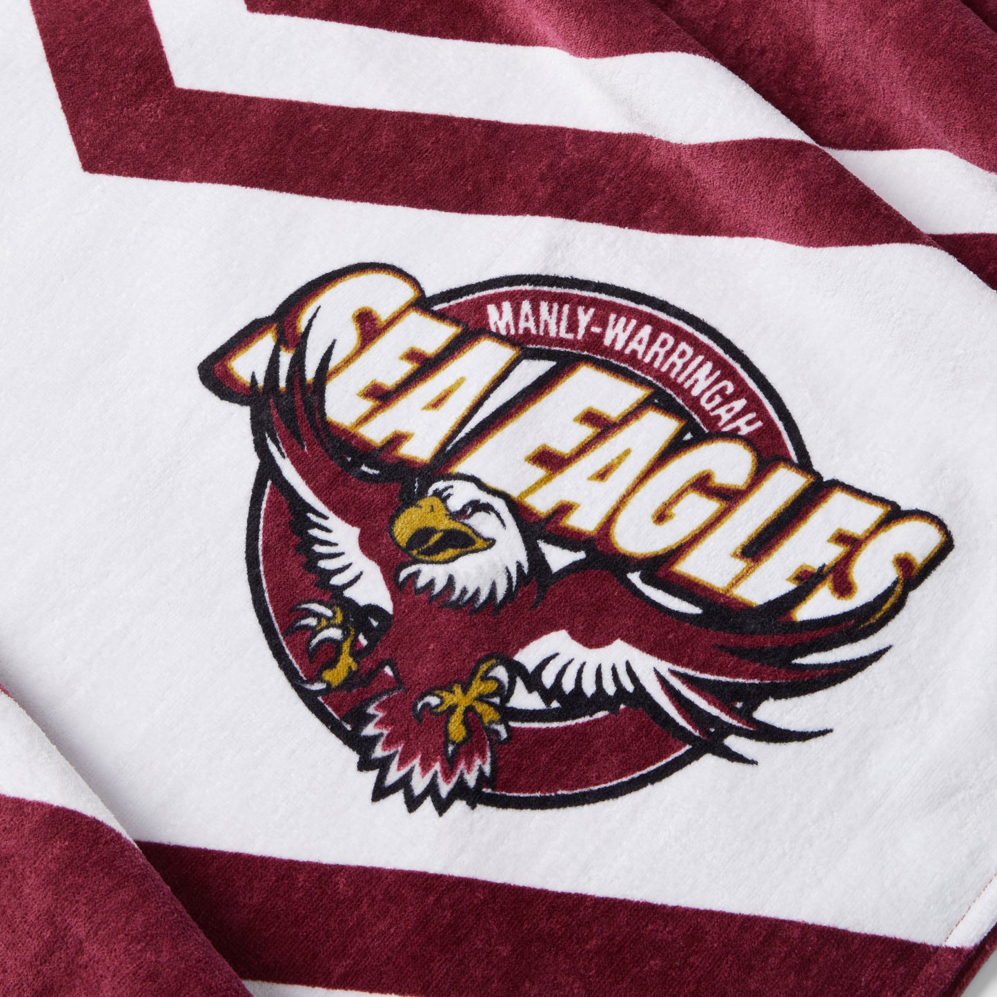 Manly-Warringah Sea Eagles Retro Beach Towel