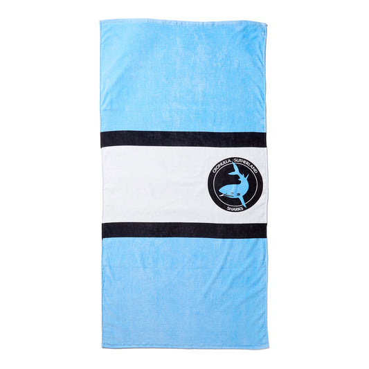 Cronulla-Sutherland Sharks Retro Beach Towel