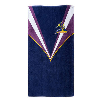 Melbourne Storm Retro Beach Towel