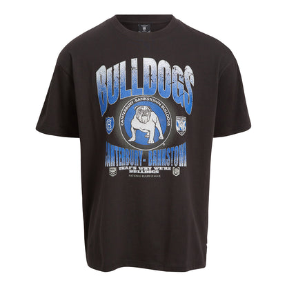 Canterbury-Bankstown Bulldogs Mens Box Fit Graphic Tee - View 1