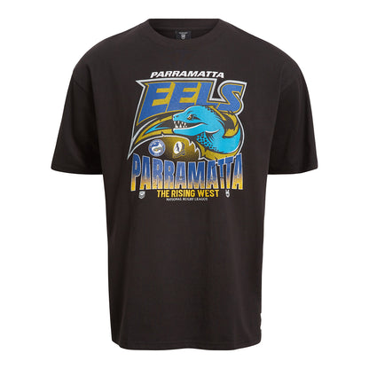 Parramatta Eels Mens Box Fit Graphic Tee