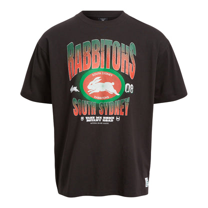 South Sydney Rabbitohs Mens Box Fit Graphic Tee - View 1