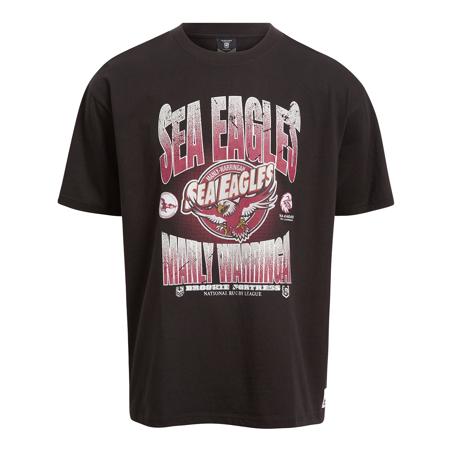 Manly-Warringah Sea Eagles Mens Box Fit Graphic Tee