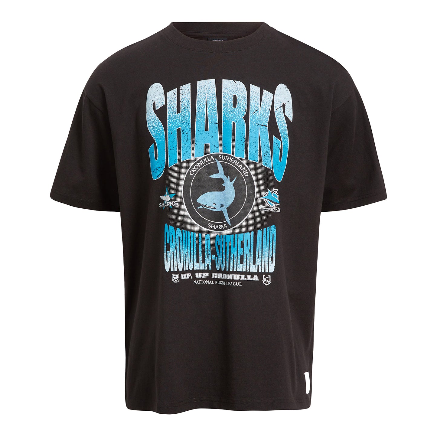 Cronulla-Sutherland Sharks Mens Box Fit Graphic Tee