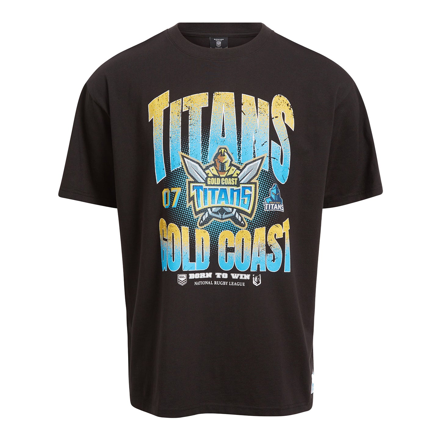 Gold Coast Titans Mens Box Fit Graphic Tee