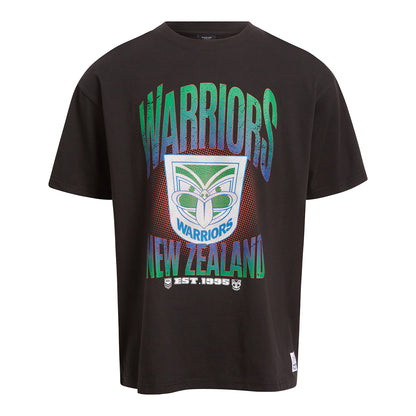 New Zealand Warriors Mens Box Fit Graphic Tee