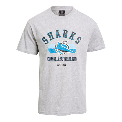 Cronulla-Sutherland Sharks Mens Marl T-Shirt