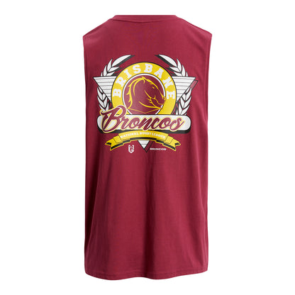 Brisbane Broncos Mens Muscle Tank - View 1