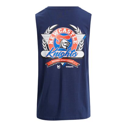 Newcastle Knights Mens Muscle Tank - View 1