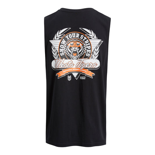 Wests Tigers Mens Muscle Tank