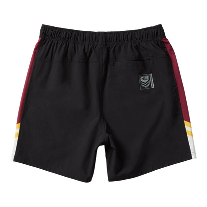 Brisbane Broncos Mens Tech Short - View 2