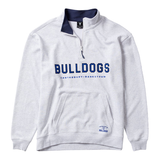 Canterbury-Bankstown Bulldogs Mens Half Zip Fleece