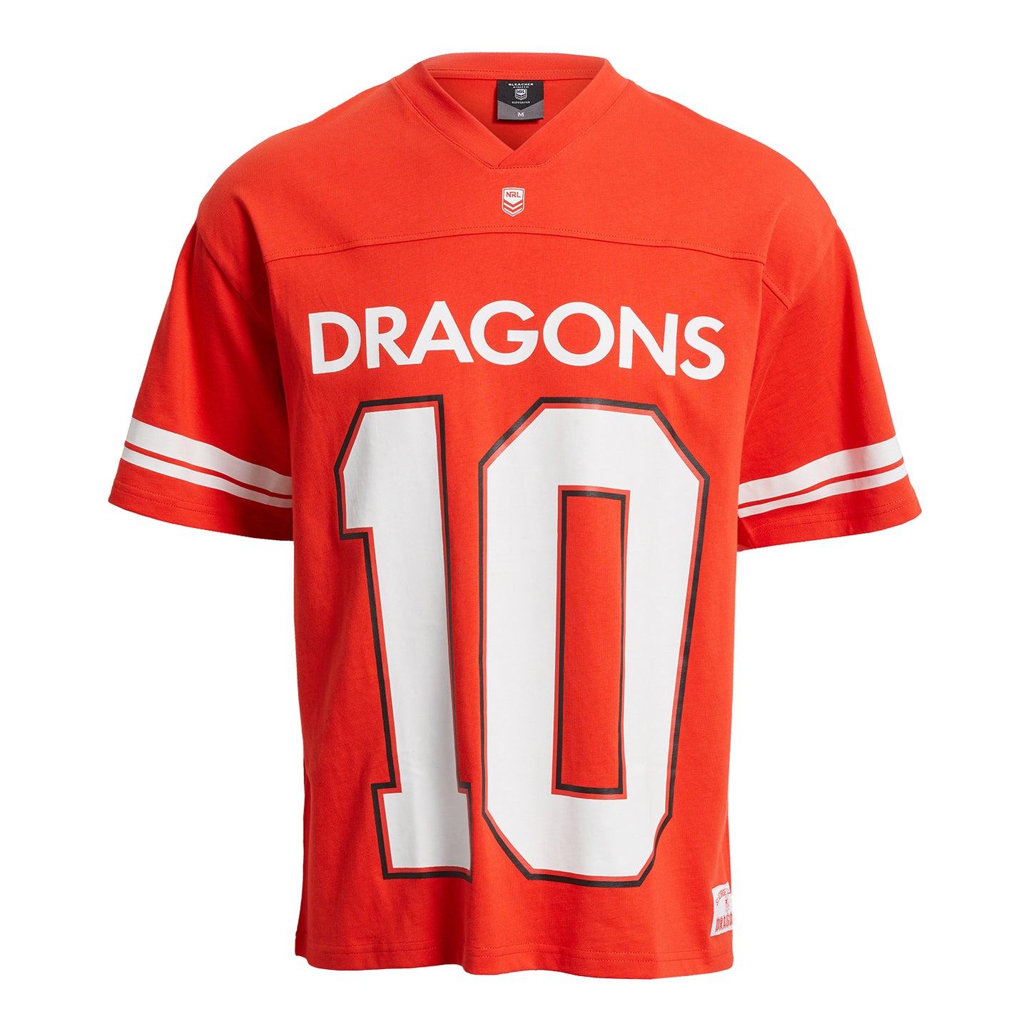 St. George-Illawarra Dragons Mens Oversized Gridiron T-Shirt