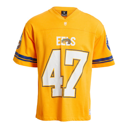 Parramatta Eels Mens Oversized Gridiron T-Shirt - View 1