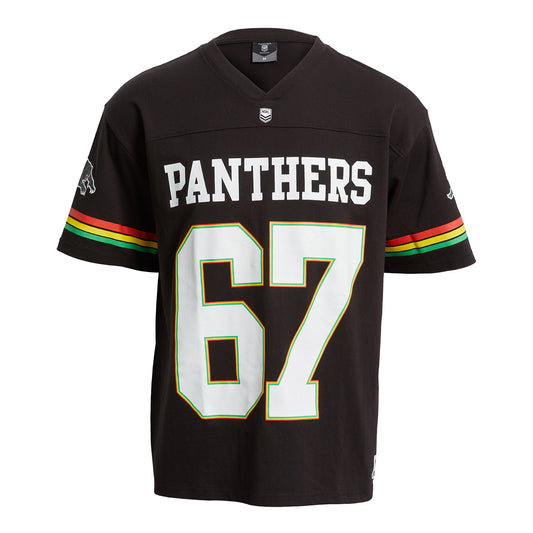 Penrith Panthers Mens Oversized Gridiron T-Shirt