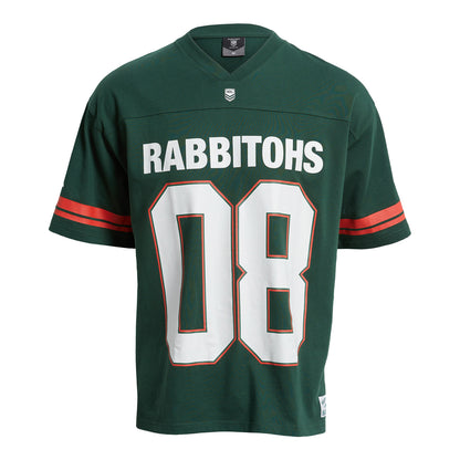 South Sydney Rabbitohs Mens Oversized Gridiron T-Shirt - View 1