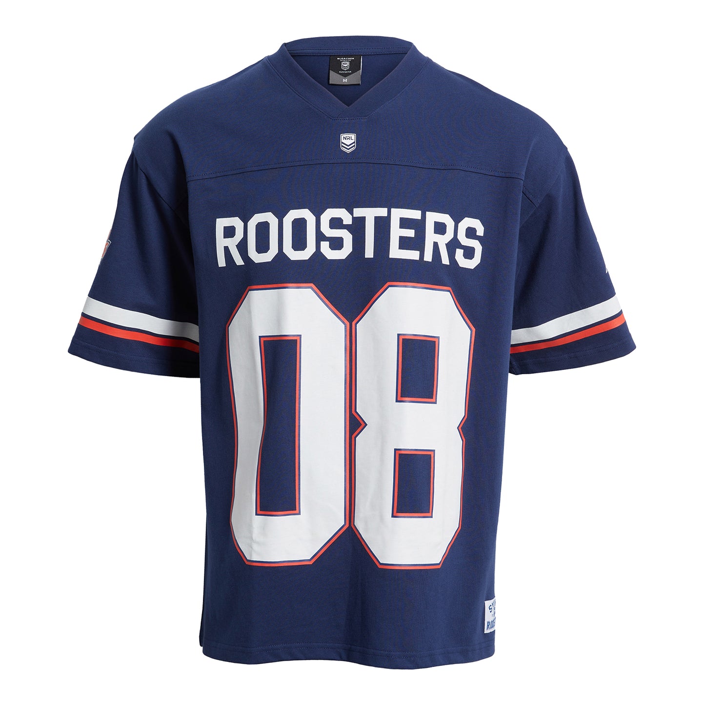 Sydney Roosters Mens Oversized Gridiron T-Shirt