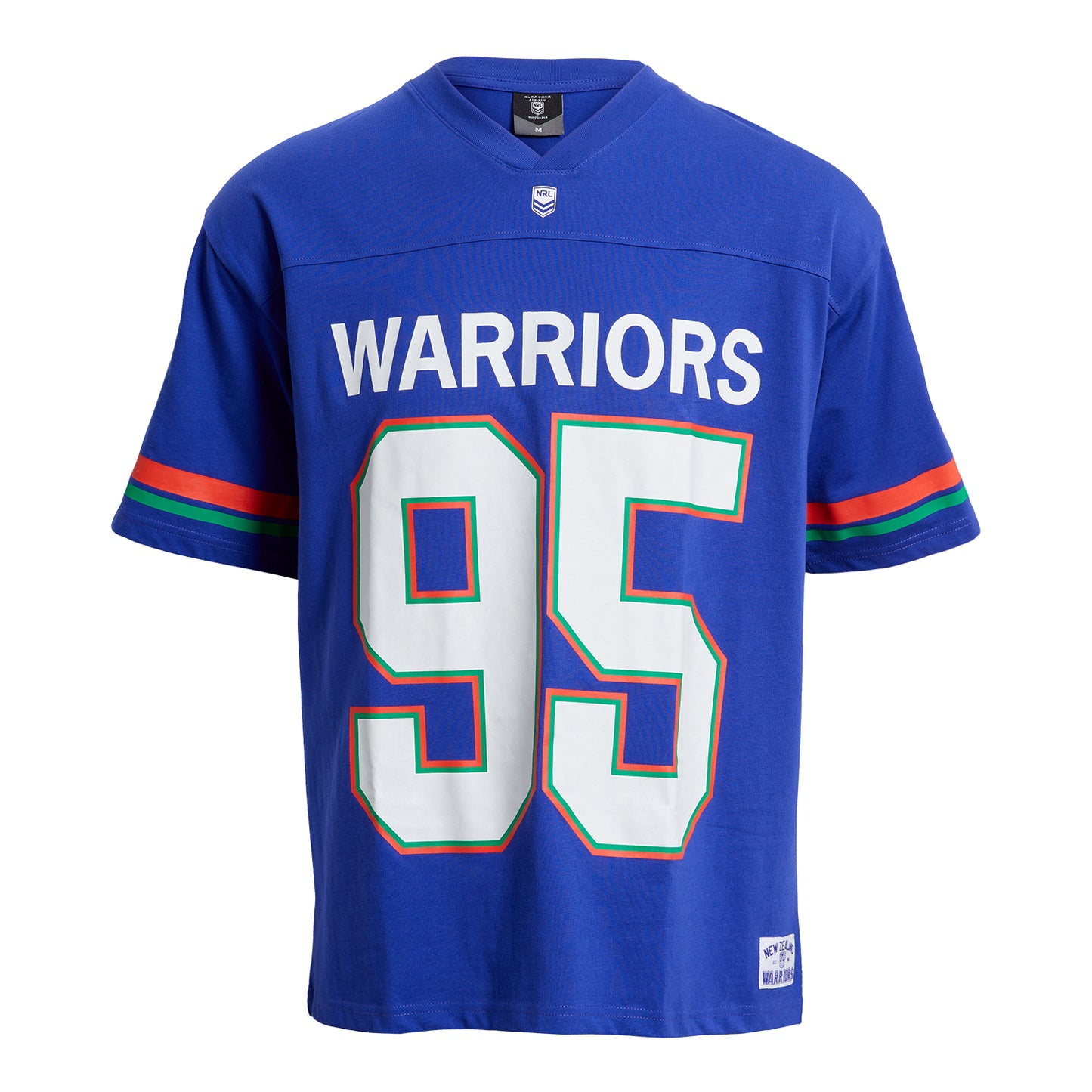 New Zealand Warriors Mens Oversized Gridiron T-Shirt