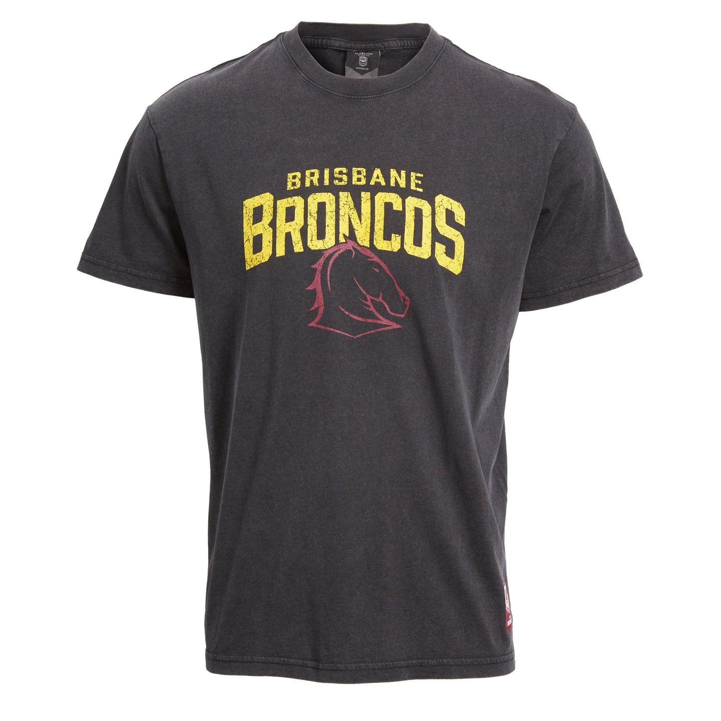 Brisbane Broncos Mens Washed T-Shirt