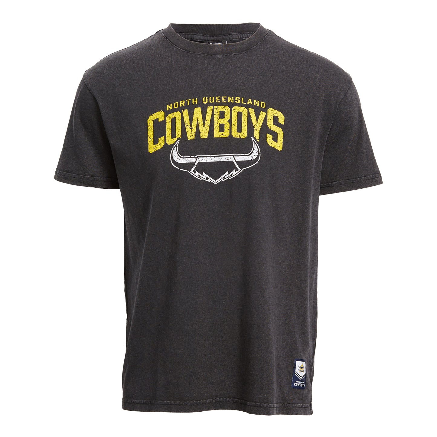 North Queensland Cowboys Mens Washed T-Shirt