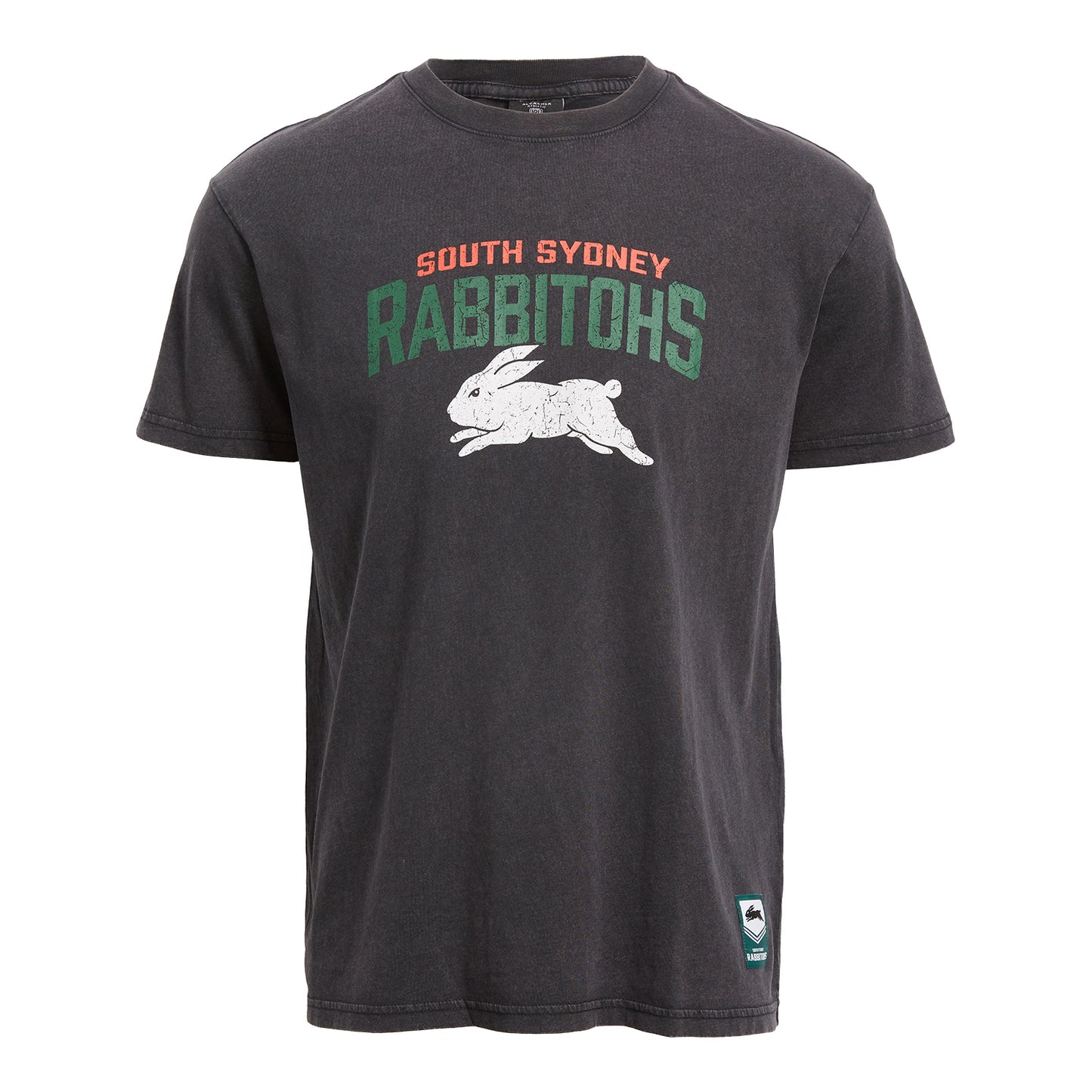 South Sydney Rabbitohs Mens Washed T-Shirt