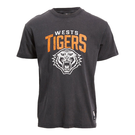 Wests Tigers Mens Washed T-Shirt