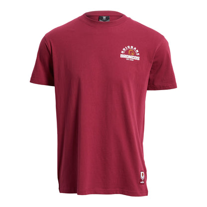 Brisbane Broncos Mens Dual Print T-Shirt - View 2