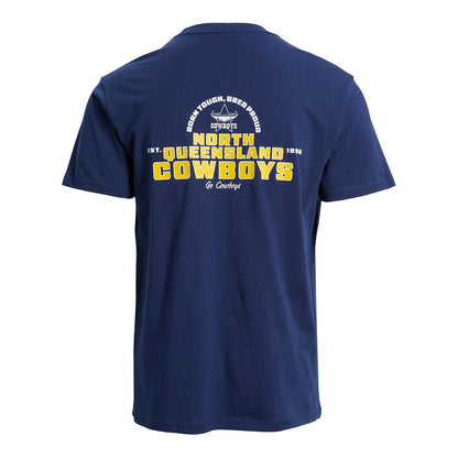 North Queensland Cowboys Mens Dual Print T-Shirt - View 1