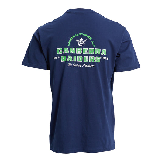 Canberra Raiders Mens Dual Print T-Shirt