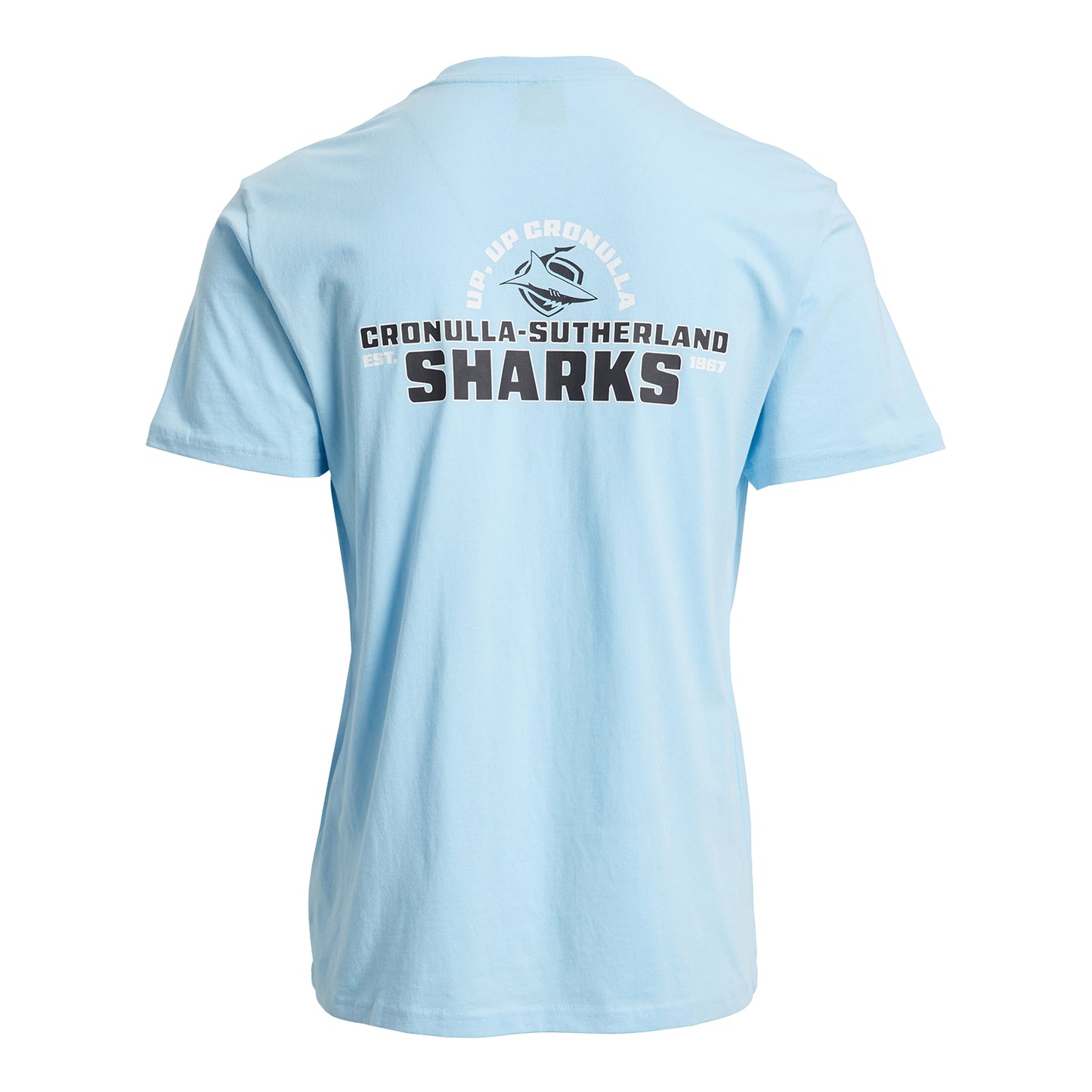 Cronulla-Sutherland Sharks Mens Dual Print T-Shirt