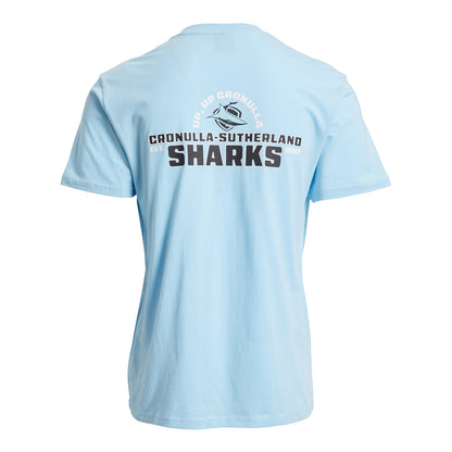 Cronulla-Sutherland Sharks Mens Dual Print T-Shirt - View 1