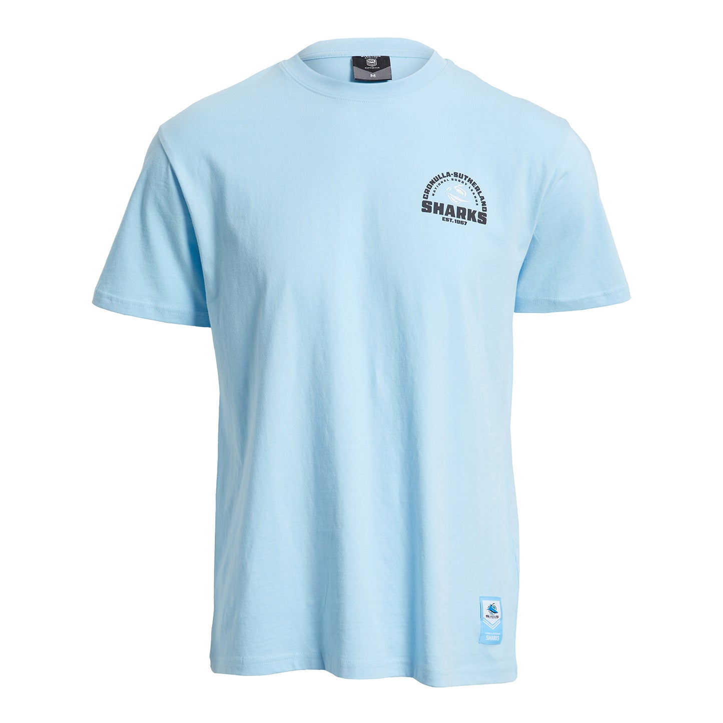 Cronulla-Sutherland Sharks Mens Dual Print T-Shirt