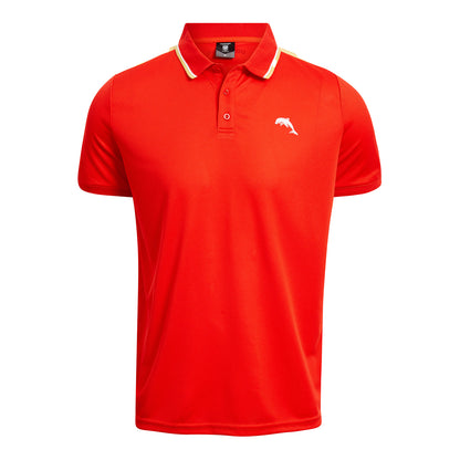 Dolphins Mens Tech Polo T-Shirt