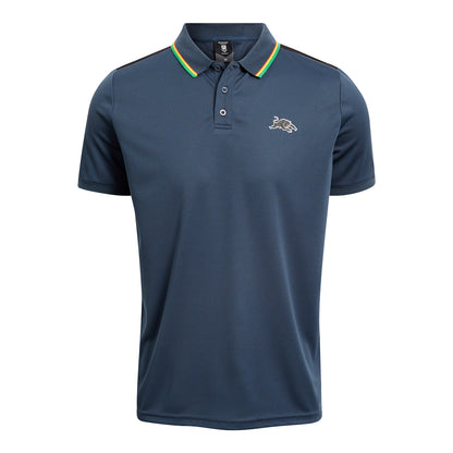 Penrith Panthers Mens Tech Polo T-Shirt - View 1