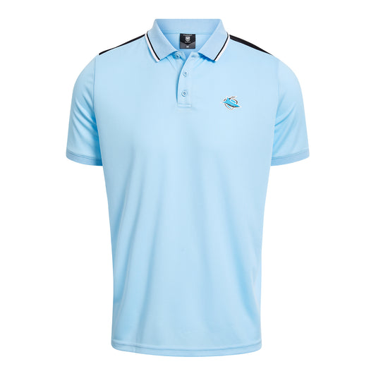 Cronulla-Sutherland Sharks Mens Tech Polo T-Shirt