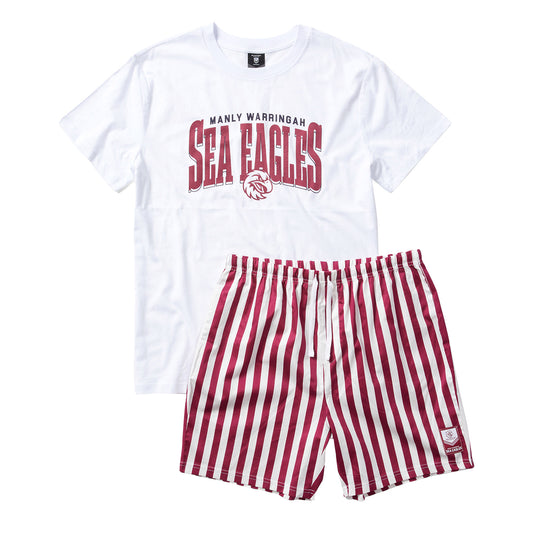 Sea Eagles Youth T-Shirt And Short Pj Set