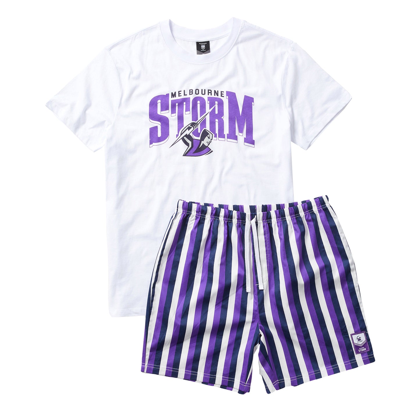 Storm Youth T-Shirt And Short Pj Set