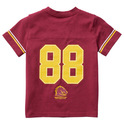 Brisbane Broncos Youth Gridiron T-Shirt