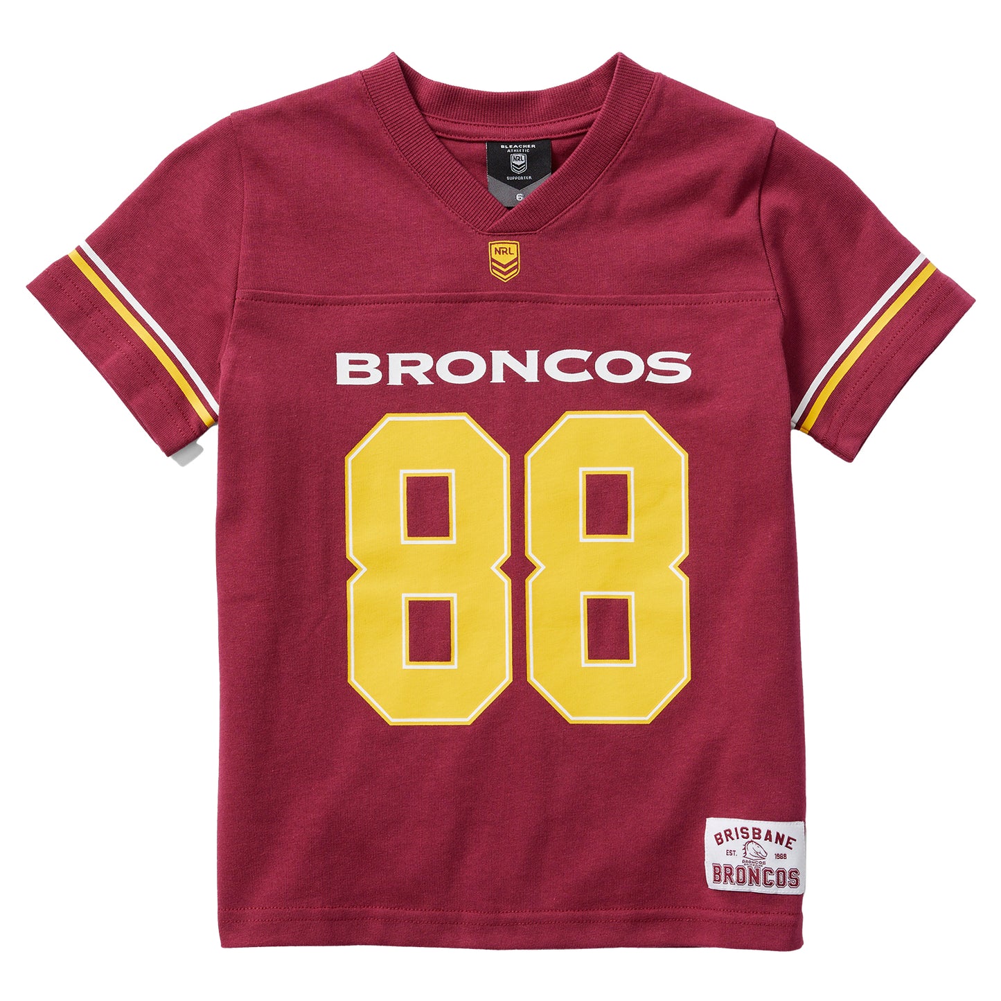 Brisbane Broncos Youth Gridiron T-Shirt