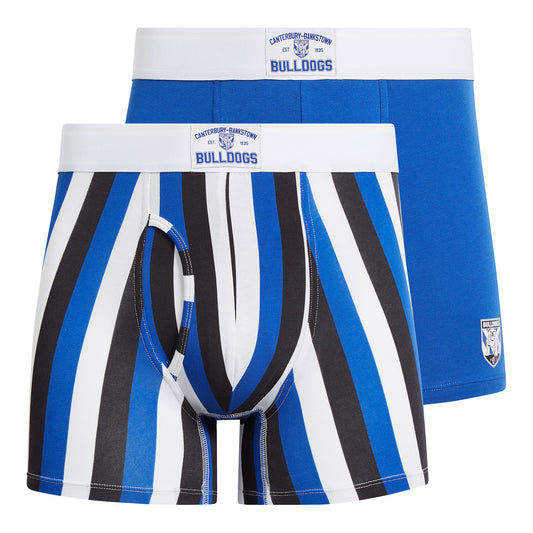 Canterbury-Bankstown Bulldogs Mens Underwear 2 Pack