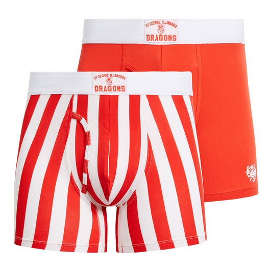 St. George-Illawarra Dragons Mens Underwear 2 Pack